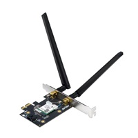ASUS PCE-BE6500 WiFi 7 PCIe Adaptér, Bluetooth 5.4, PCIe 1x Slot, WPA3