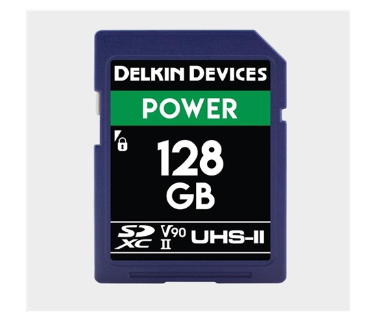 Delkin SD Power 2000X UHS-II U3 (V90) R300/W250 128GB