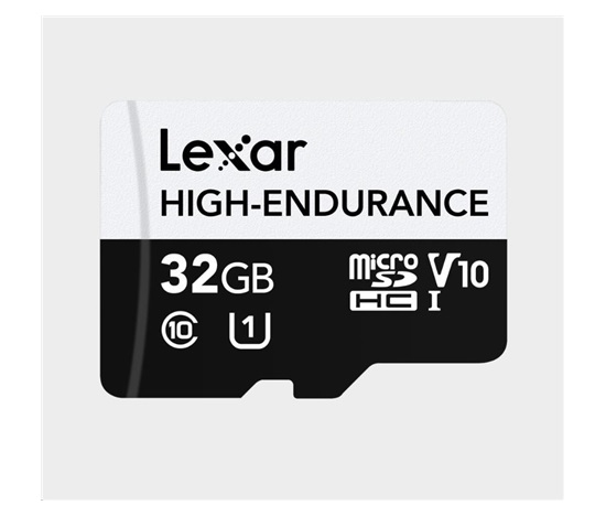 Lexar microSDHC High-Endurance UHS-I/U1/10 R100/W30 (V10) 32GB
