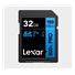 Lexar SDHC 800x Pro UHS-I cards, C10 (V10) U1, R150, 32GB