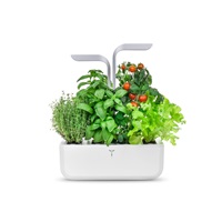 Véritable SMART - Automatický květináč s regulací osvětlení, bílá