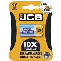 JCB OXI ULTRA alkalická baterie 6LR61/9V, blistr 1 ks