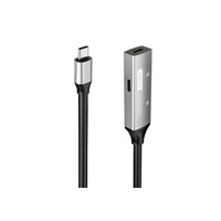 PREMIUMCORD USB-C repeater a prodlužovací kabel Male-Female, 5Gbps Aluminium 10m