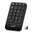 GENIUS Numerická klávesnice NumPad 1000/ Bezdrátová 2.4GHz/ Copilot/ černá