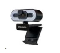 VERBATIM WebCam AWC-02 Full HD 1080p Autofocus, Microphon, Light