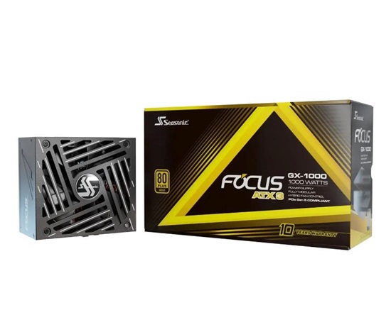 SEASONIC zdroj 1000W Focus GX-1000, 80+ GOLD, ATX 3.1, PCIe 5.1
