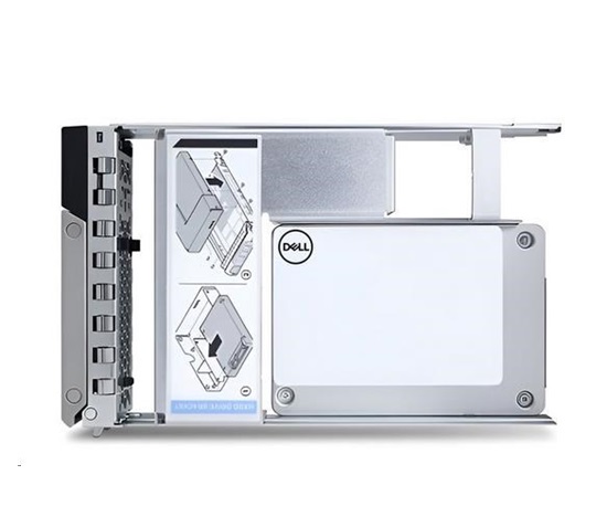 DELL 480GB SSD SATA ISE RI 6Gbps 512e 2.5in with 3.5in HYB CARR CK, R360, R660, R760, T360, T560
