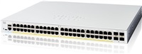 Cisco Catalyst switch C1300-48FP-4X (48xGbE,4xSFP+,48xPoE+,740W) - REFRESH