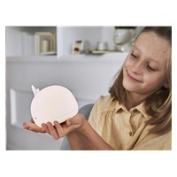 Rabbit & Friends Dotyková lampička velryba s ovládáním