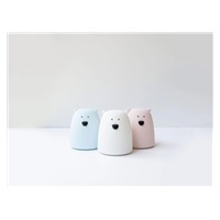 Rabbit & Friends Dotyková přenosná lampička medvídek | Bílá