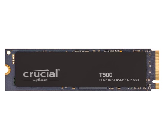 CRUCIAL SSD 500GB T500, M.2 2280, PCIe Gen4x4, R:7200/W:5700MB/s
