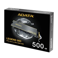 ADATA SSD 1TB LEGEND 860, PCIe Gen4x4, M.2 2280, (R:6000/ W:4000MB/s)