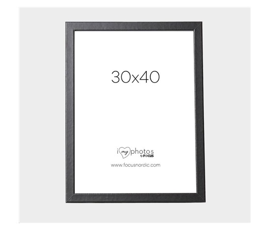 Focus Pop Black 30x40