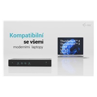 i-tec Universal 5x 4K Display Docking Station, Power Delivery 100W