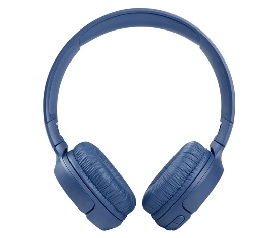 JBL Tune 510BT Blue sluchátka na uši, bezdrátová, Bluetooth 5.0, 32 ohm, výdrž až 40 hod, rychlé nabíjení, modrá