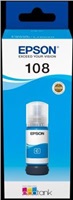 EPSON 108 EcoTank Cyan ink bottle