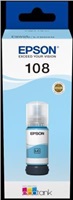 EPSON 108 EcoTank Light Cyan ink bottle
