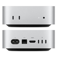 APPLE Mac mini M4 chip 10-core CPU and 10-core GPU, 24GB, 512GB SSD