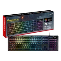 GENIUS klávesnice GX GAMING Scorpion K7, drátová USB, RGB, CZ+SK layout, černá