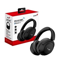 GENIUS sluchátka HS-810BT, Bluetooth 5.3, USB-C, černá
