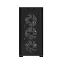 ASUS case A21 PLUS, Mini Tower, průhledná bočnice, 4x 120mm ARGB Fan, černá