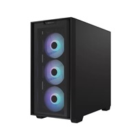 ASUS case A21 PLUS, Mini Tower, průhledná bočnice, 4x 120mm ARGB Fan, černá