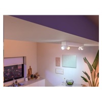 PHILIPS 4bodové stropní světlo Centris, Hue White and Color ambiance, 4x4.2W GU10, Bílá