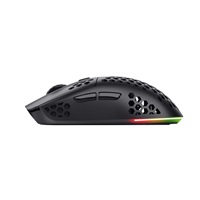 BAZAR - TRUST bezdrátová myš GXT 929 Helox Lightweight, RGB, Černá - Poškozený obal (Komplet)