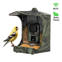 EVOLVEO StrongVision BirdFeeder, Chytré krmítko pro ptáky s kamerou a solárním panelem