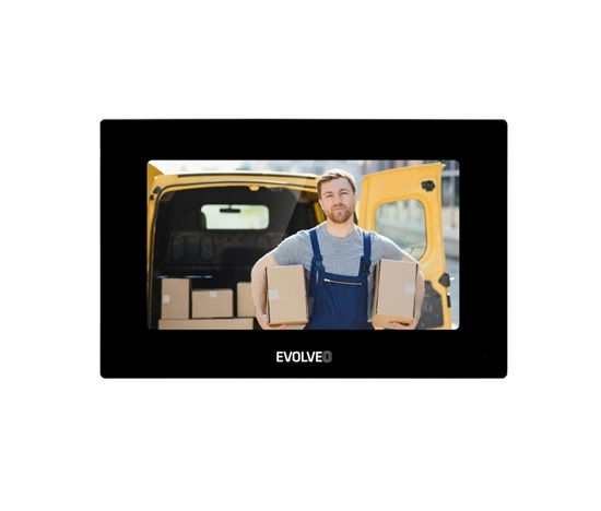EVOLVEO DoorPhone AP1/AP2, rozšiřující monitor pro DPAP1/DPAP2, černá
