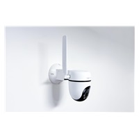 TP-LINK držák/stojan pro kamery Tapo C501GW na stěnu, bílý s krytkou kabelů (1ks)