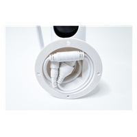 TP-LINK držák/stojan pro kamery Tapo C501GW na stěnu, bílý s krytkou kabelů (1ks)