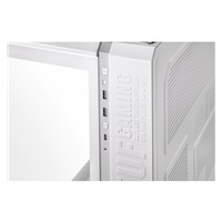 BAZAR - ASUS case TUF GAMING GT502 PLUS, Mid Tower, průhledná bočnice, 4x 120mm ARGB Fan, bílá - Poškozený obal (Komplet