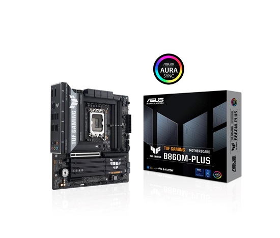 ASUS MB Sc LGA1851 TUF GAMING B860M-PLUS, Intel B860, 4xDDR5, 1xUSB4, 1xDP, 1xHDMI, mATX