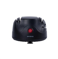 ORAVA elektrická bruska na nože a nůžky, dvoustupňový ostřící systém, kompaktními rozměry, černá