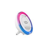 Orava noční lampa s RGB světlem, nabíječkou chytrého telefonu a reproduktorem