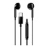 GENIUS sluchátka HS-M365 headset, mikrofon, USB-C, černá