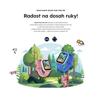 Garett Smartwatch Kids Vibe 4G AMOLED Blue