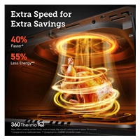 BAZAR - Cosori Dual Blaze 6.4L SMART horkovzdušná  fritéza + 5x špíz a gril. rošt, black - pošk. obal