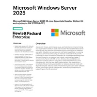 HPE Microsoft Windows Server 2025 10-core Essentials Reseller Option Kit CZ (25/50user/dev en/ru/po) OEM