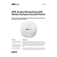 Aruba AP-615 (RW) Dual-radio Tri-band 2x2:2 802.11ax Wi-Fi 6E Internal Antennas Campus AP