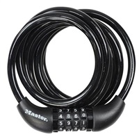 Master Lock Spirálový kombinační zámek na kolo 8221EURDPRO - 1,8m