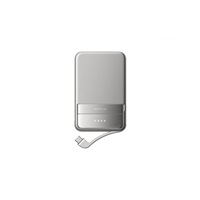EcoFlow RAPID Magnetic Power Bank (5000mAh) - Stříbrná