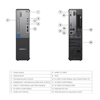 LENOVO PC ThinkCentre neo 30s Gen 5 - i5-13420H,16GB,512SSD,HDMI,VGA,Int. Intel UHD,BezOS,3Y Onsite