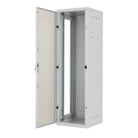 TRITON 19" stojanový rozvaděč 18U 600x1000, nosnost 800 kg, skleněné dveře, svařovaný, šedý