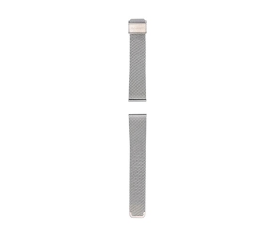 Garett řemínek 20 mm, stříbrný kovový, typ Mesh