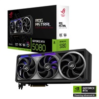 ASUS VGA NVIDIA GeForce RTX 5080 ROG ASTRAL 16GB OC, 16GB GDDR7, 3xDP, 2xHDMI