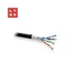 LYNX FTP kabel, Cat5e, PE (Fca), 0,5mm, celoměděný, venkovní, černý, box 305m
