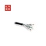 LYNX SFTP kabel, Cat6a, PE, celoměděný, venkovní, černý,  cívka 500m