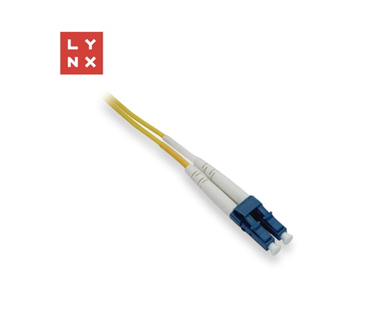 LYNX duplexní patch kabel SM, OS2, LC/LC, 9/125µm, 5m